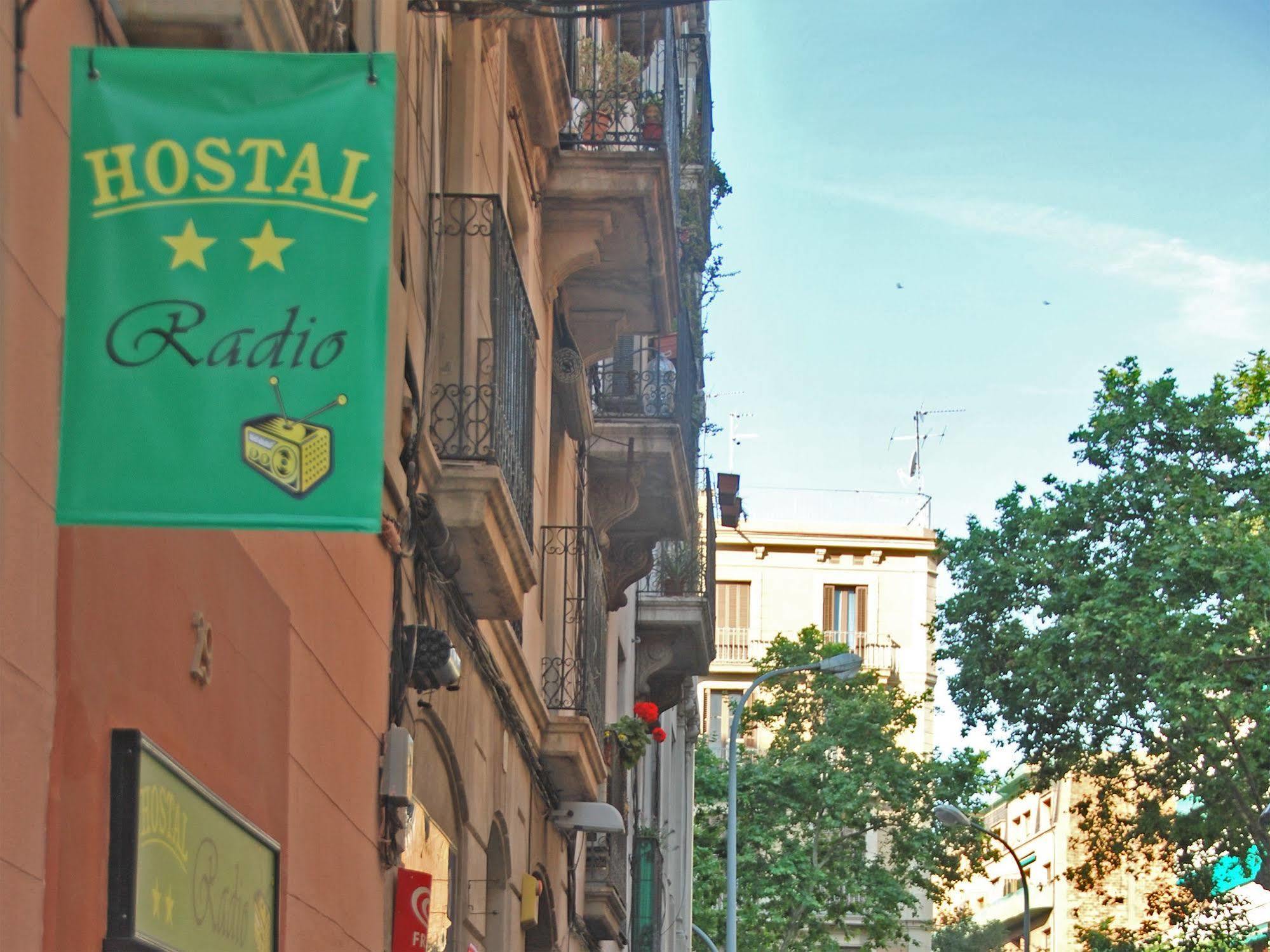 Hostal Radio Барселона Экстерьер фото